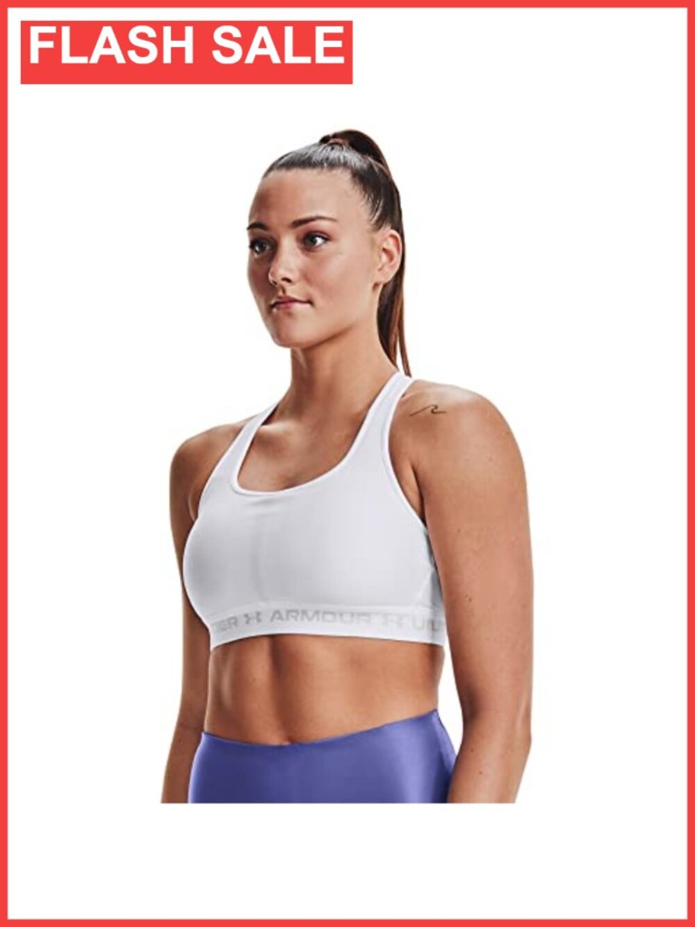 Under Armour Crossback Mid Impact Sports Bra Medium Support